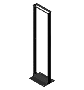 2 post open frame rack