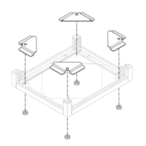 server rack seismic anchor kit