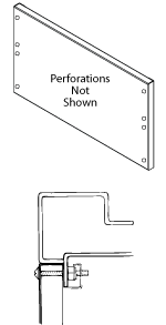 Closure Panel | Perforated