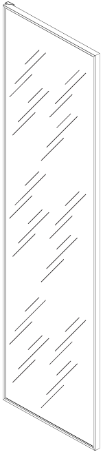 Aluminum Framed Door | Non-locking