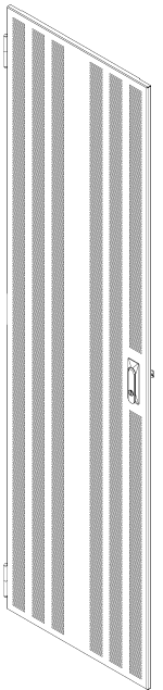 Flush Door | Vented | Locking