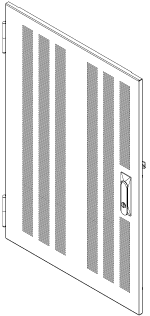 Flush Door | Vented | Locking