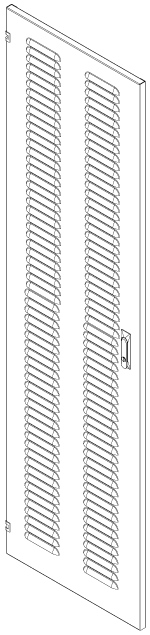 Surface Door | Louvered