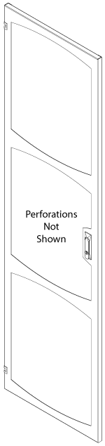 Surface Door | Perforated