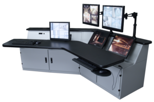 5 monitor security work station