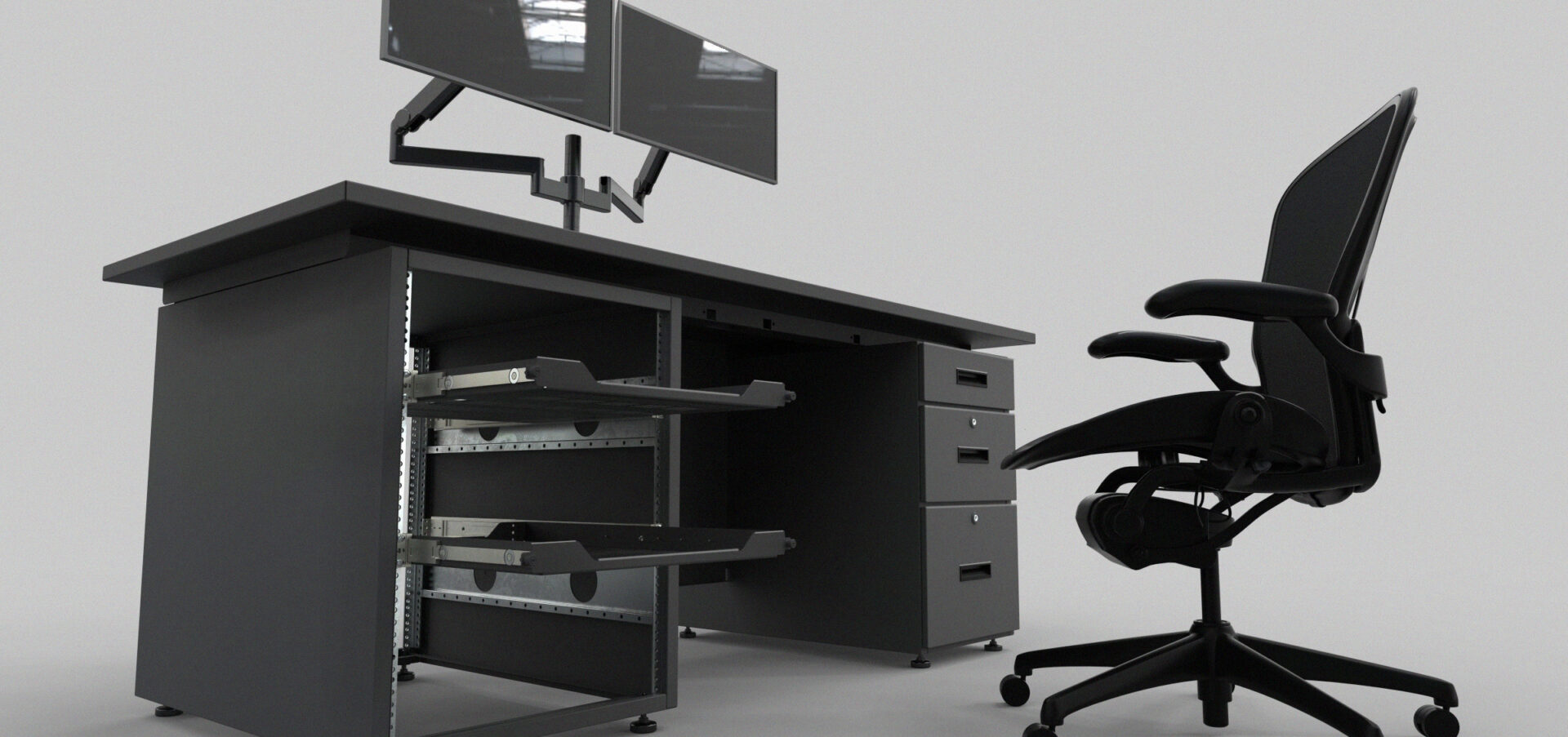 Emcor 2 Bay Rack Emcor Enclosures | Rack Cabinets, Enclosures and Consoles