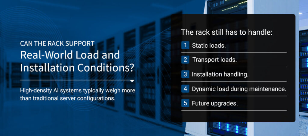 Can the Rack Support Real-World Load and Installation Conditions?