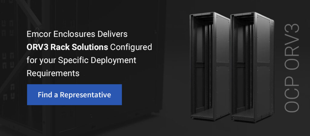 Matching ORV3 Rack Design to Deployment Environment