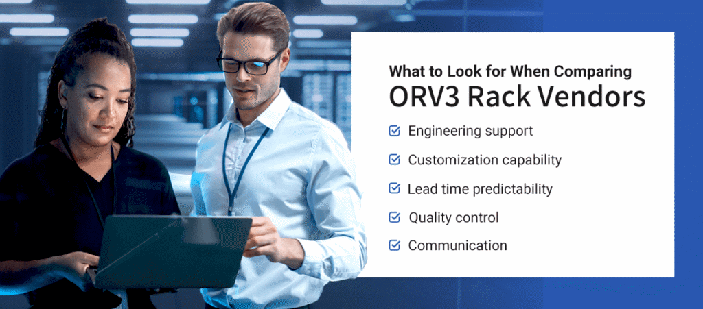 What to Look for When Comparing ORV3 Rack Vendors