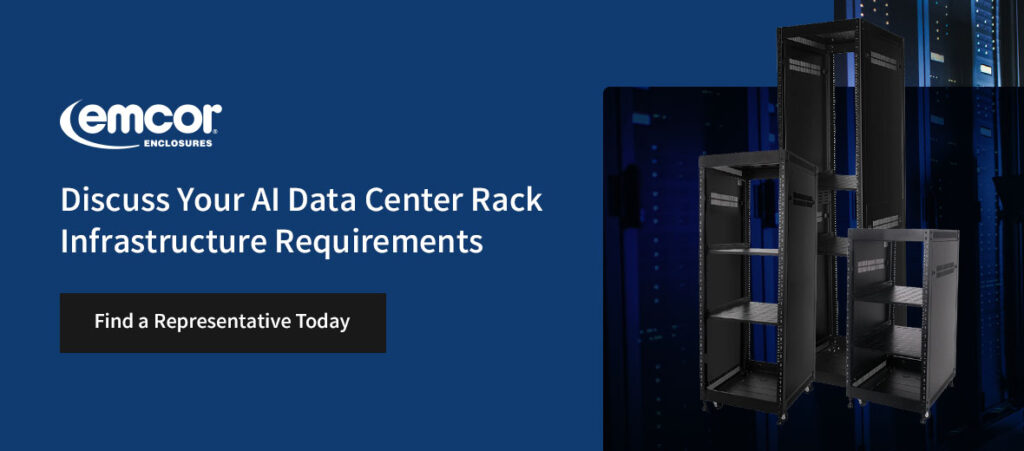 Discuss Your AI Data Center Rack Infrastructure Requirements With Emcor Enclosures